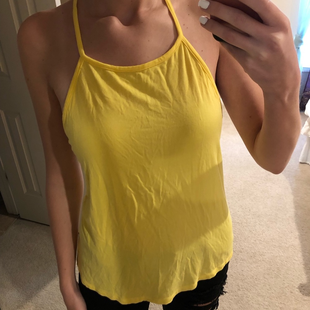 Yellow tank top